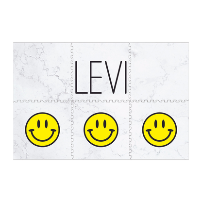 Personalized Play Mat - 3 Smiles