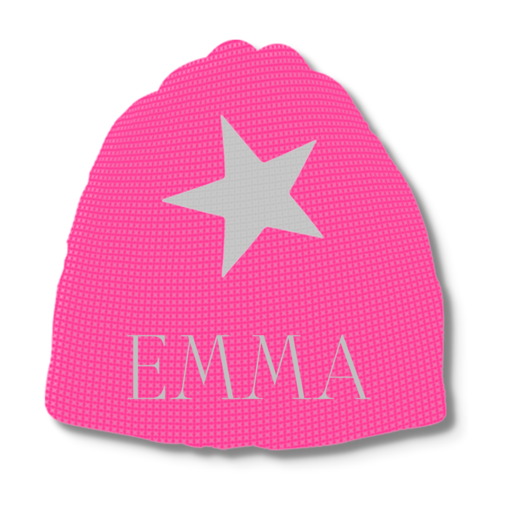 METALLIC SINGLE STAR HAT - REGULAR OR EARFLAP