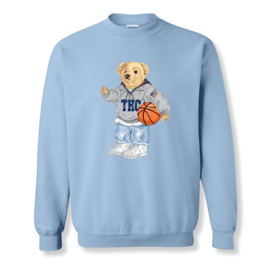 Polo Bear (Basketball) - Camp Sweatshirt / Hoodie - Custom Press