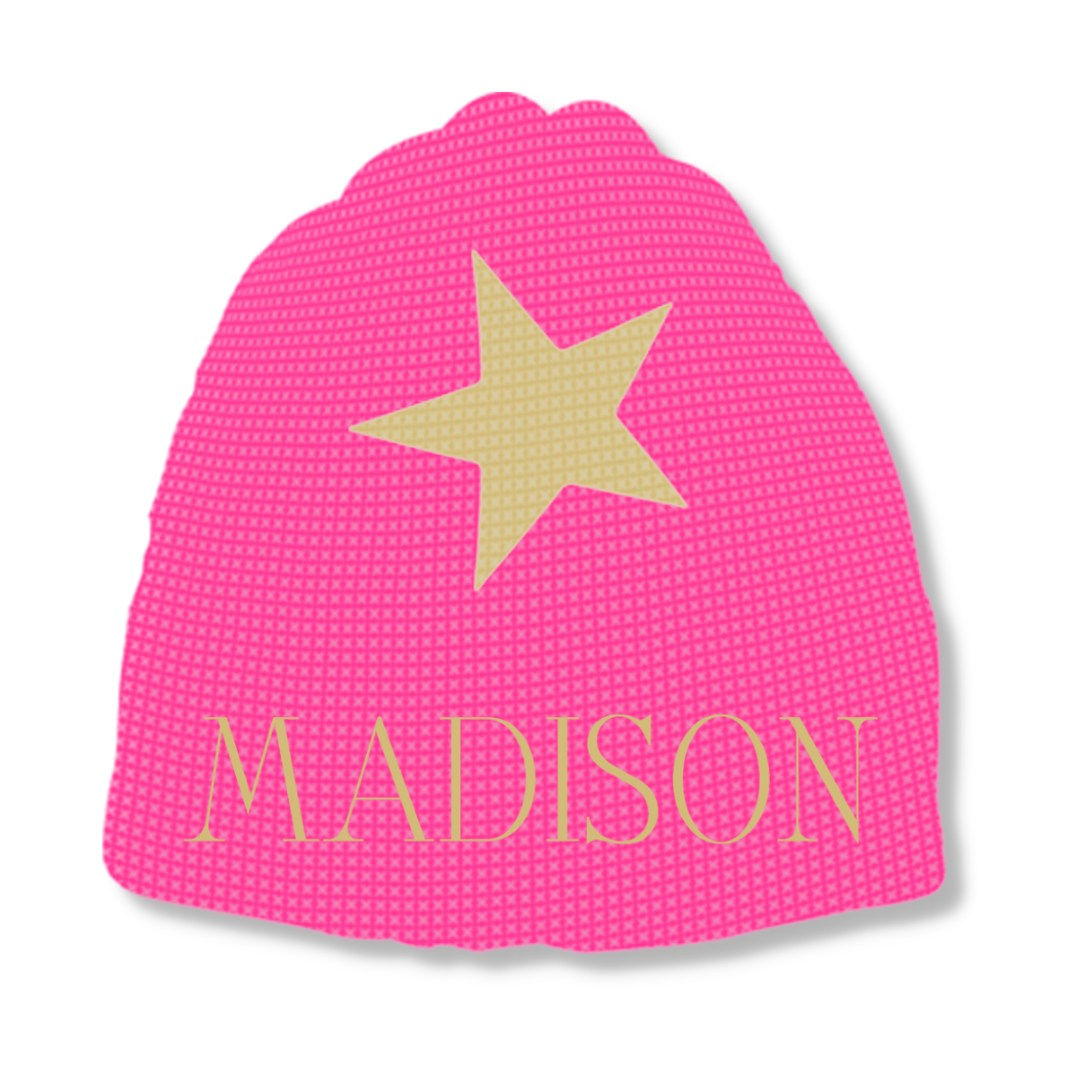 METALLIC SINGLE STAR HAT - REGULAR OR EARFLAP