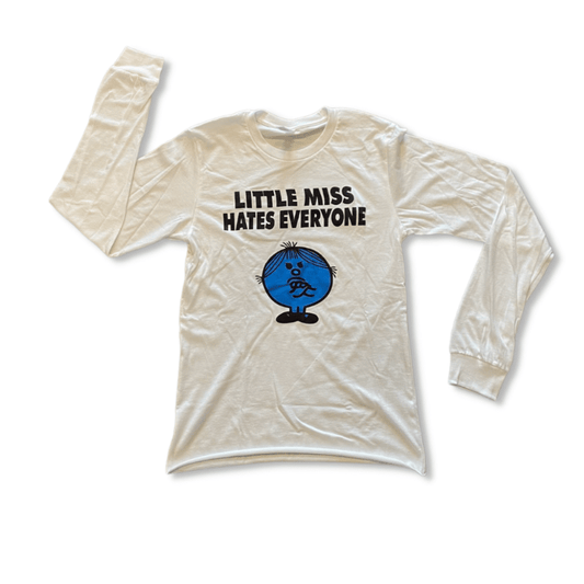 R2S Little Miss Hates Everyone L/S Shirt - Adult XS