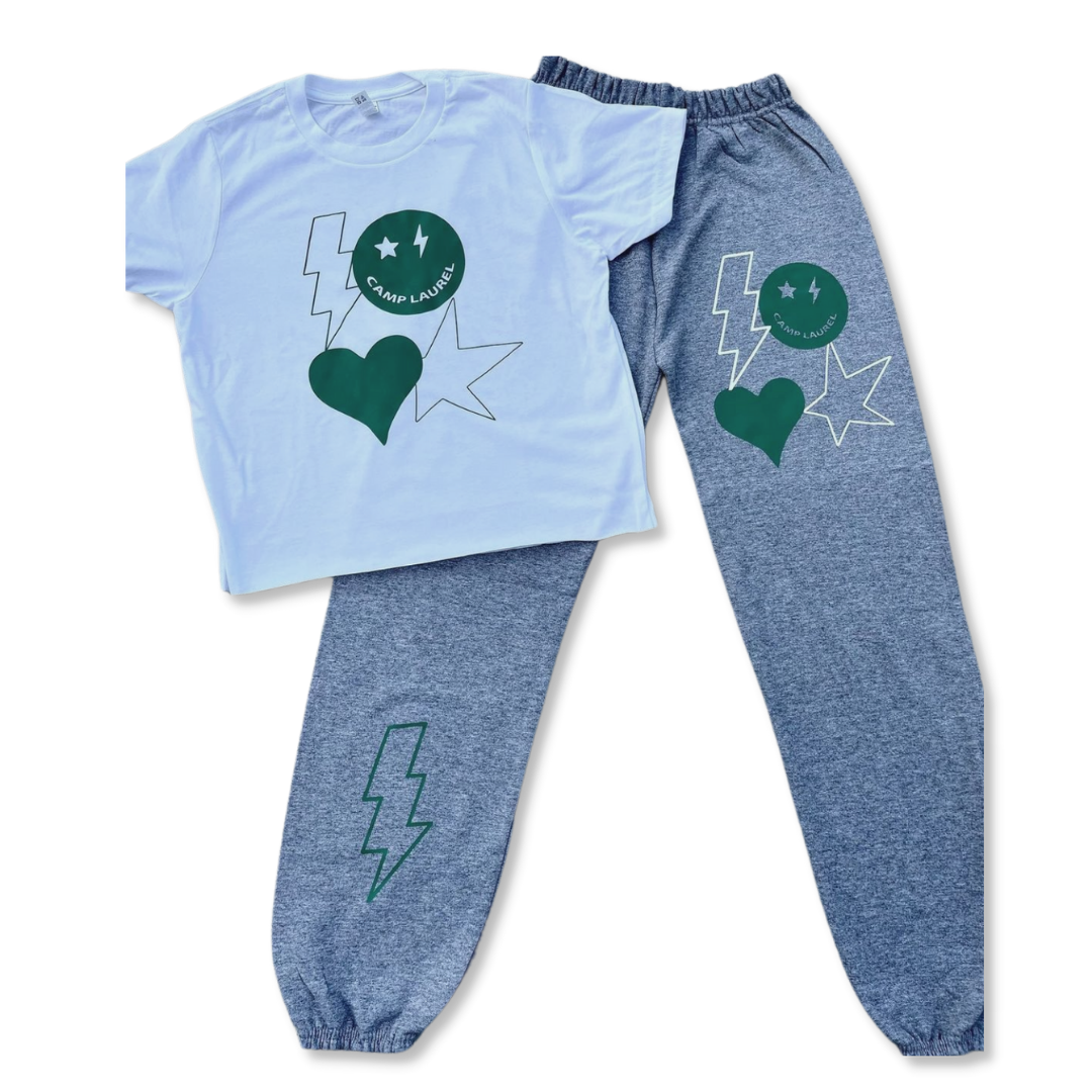 Star Bolt Love Camp Shirt