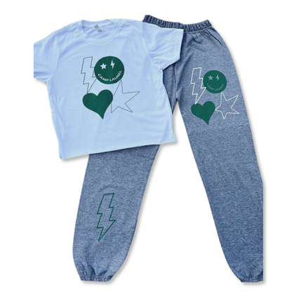 Star Bolt Love Camp Shirt