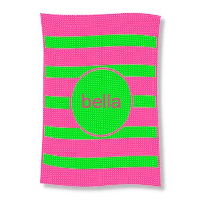 MODERN STRIPE STROLLER BLANKET