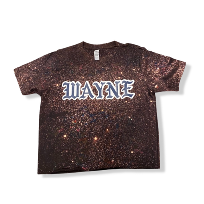 5-Splatter _ Bleach Gothic Font Black Camp Shirt