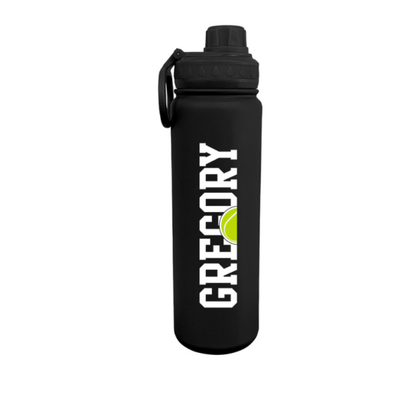 Half Sports Ball Personalized Water Bottle