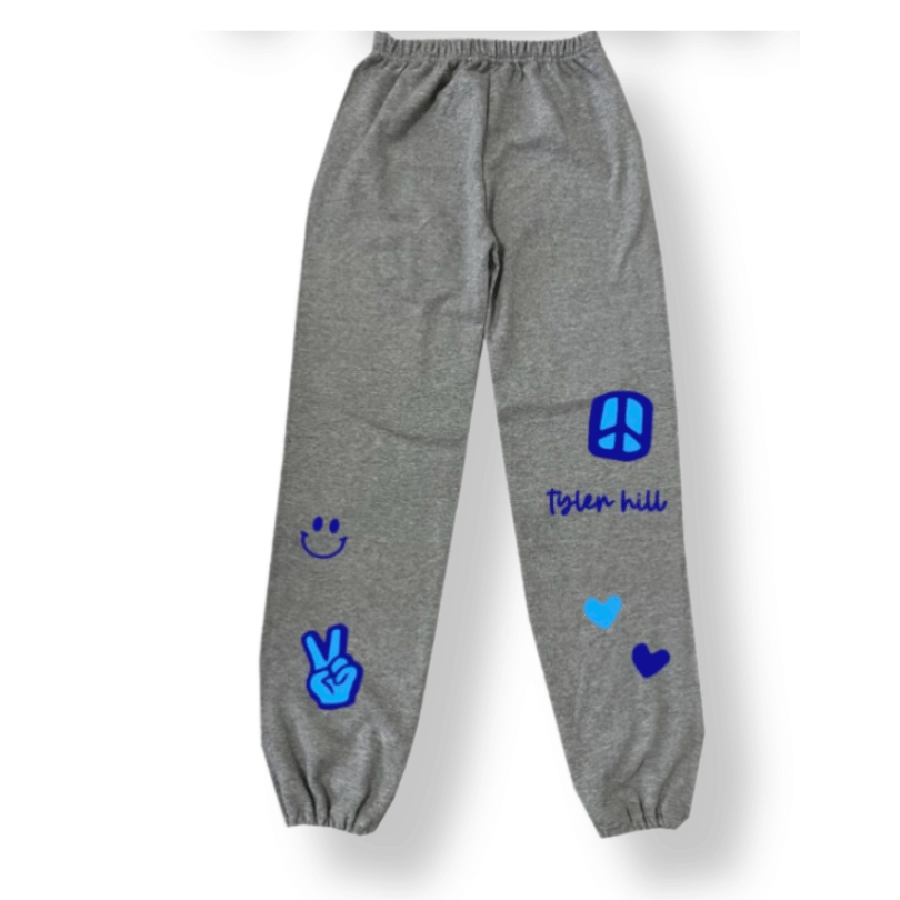 I Love It Here Gray Camp Sweatpants