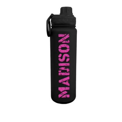 Grunge Personalized Water Bottle