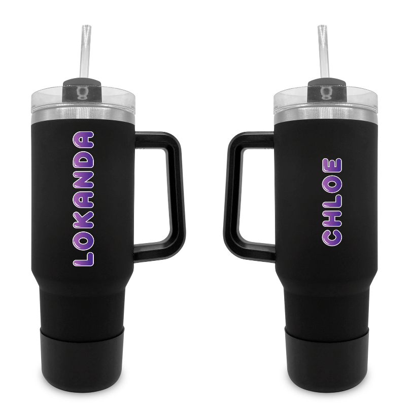 Bubble - 40 0z. Tumbler with Handle