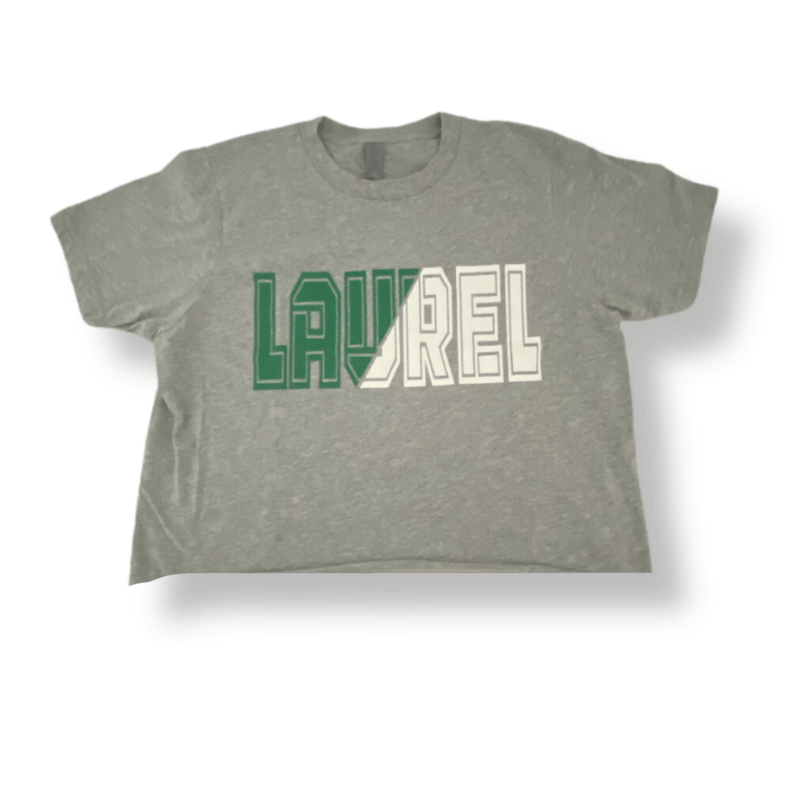 Laurel Gray Cropped Shirt YXL (14/16)