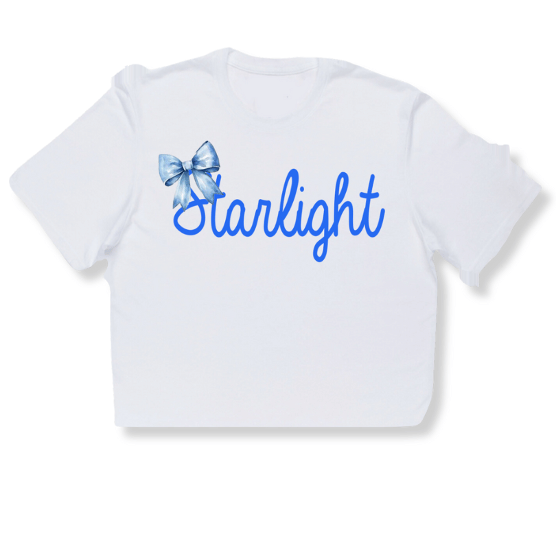 Camp Bow Shirt  Blue- Mother Hustler