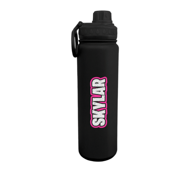 Dots Personalized Water Bottle