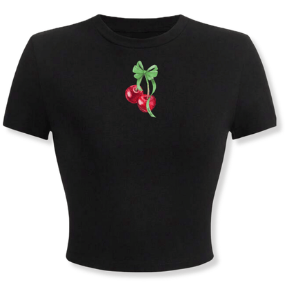 Coquette - Girl's Shirt - Cherries