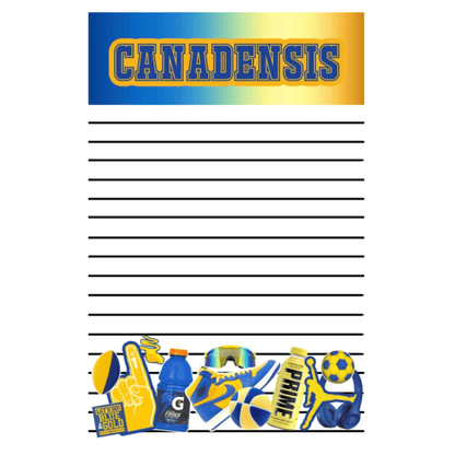 Boys Camp Color Notepad