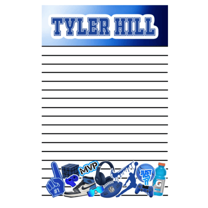 Boys Camp Color Notepad