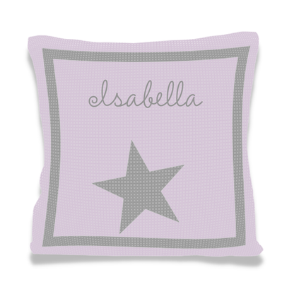 SINGLE STAR &amp; NAME PILLOW