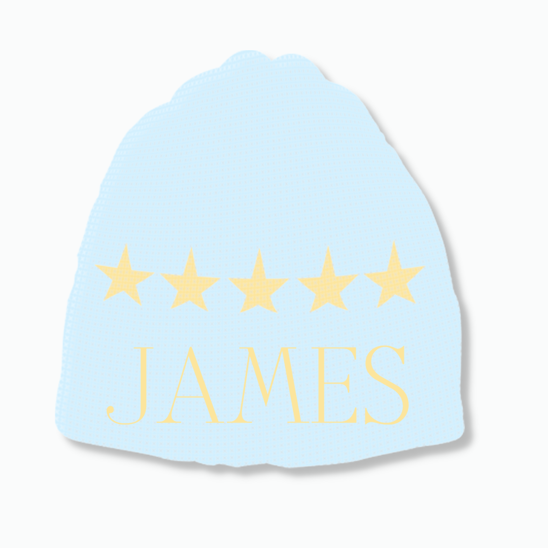 STRING OF STARS HAT - REGULAR OR EARFLAP