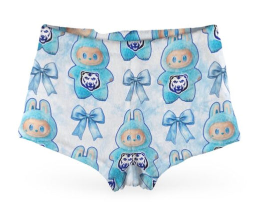 Spirit Labubu Fuzzy Pajama Shorts