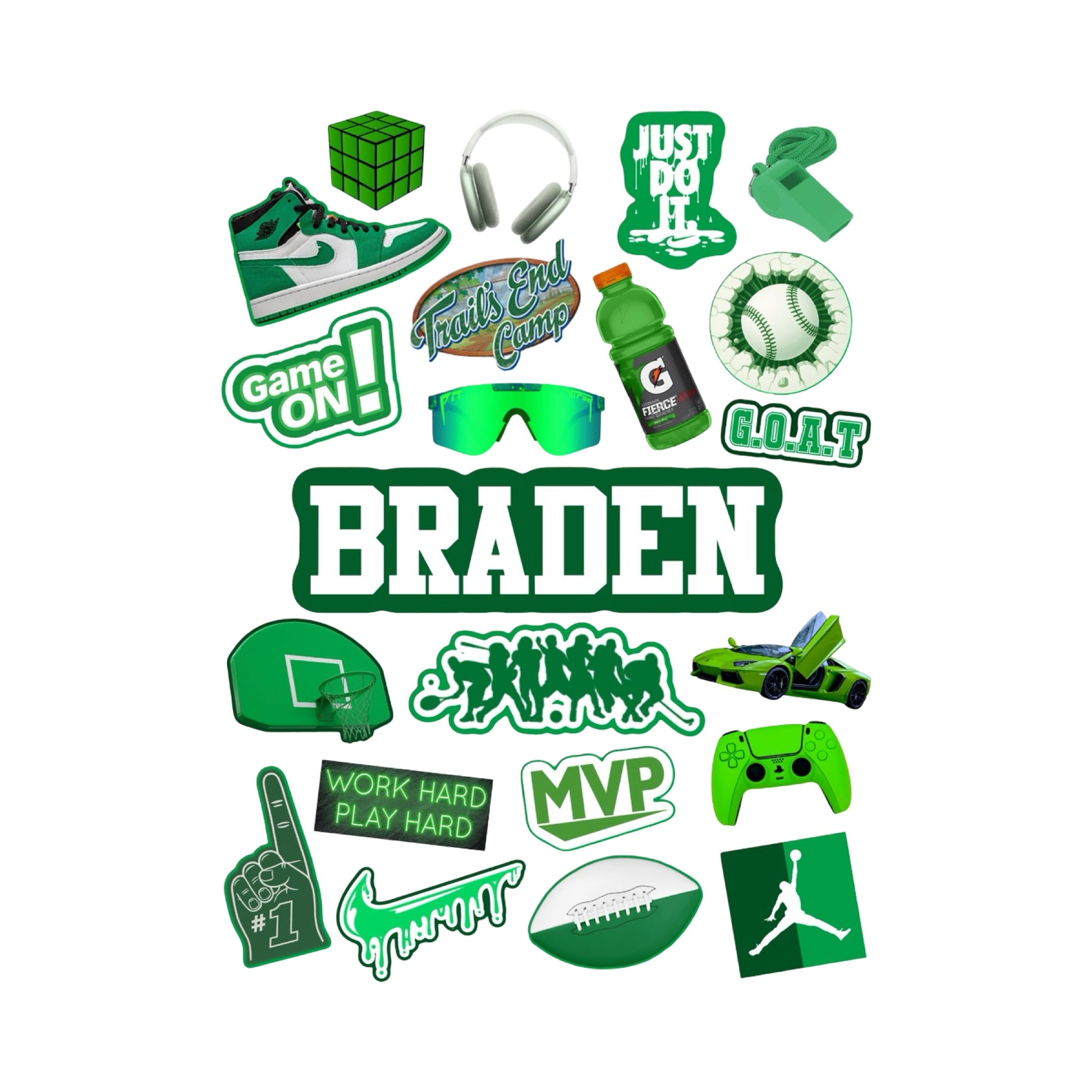 Create'D Camp Color Stickers 2026