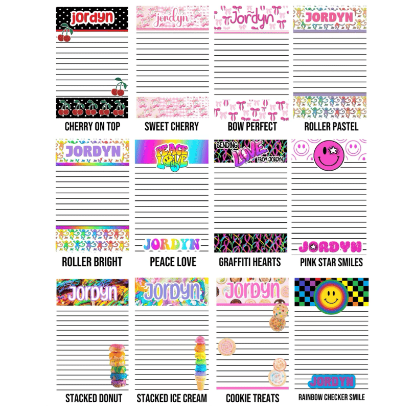 CreateD-1Girls Personalized Notepad  Create (Page 2)