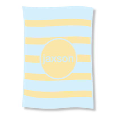 MODERN STRIPE STROLLER BLANKET