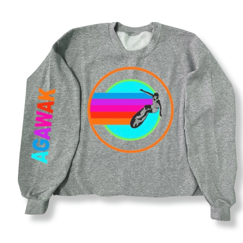 Neon Surfing Camp Crewneck