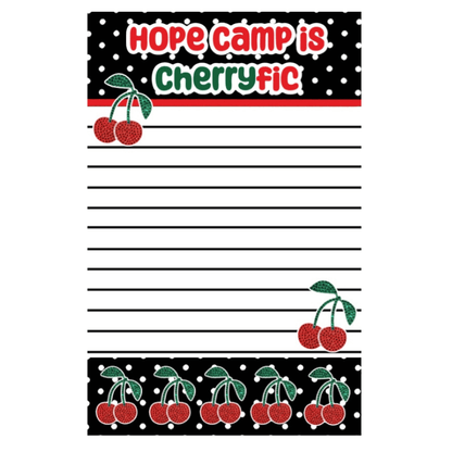 Girls From Home Lined Notepad  - (Cherry on Top) Create'd