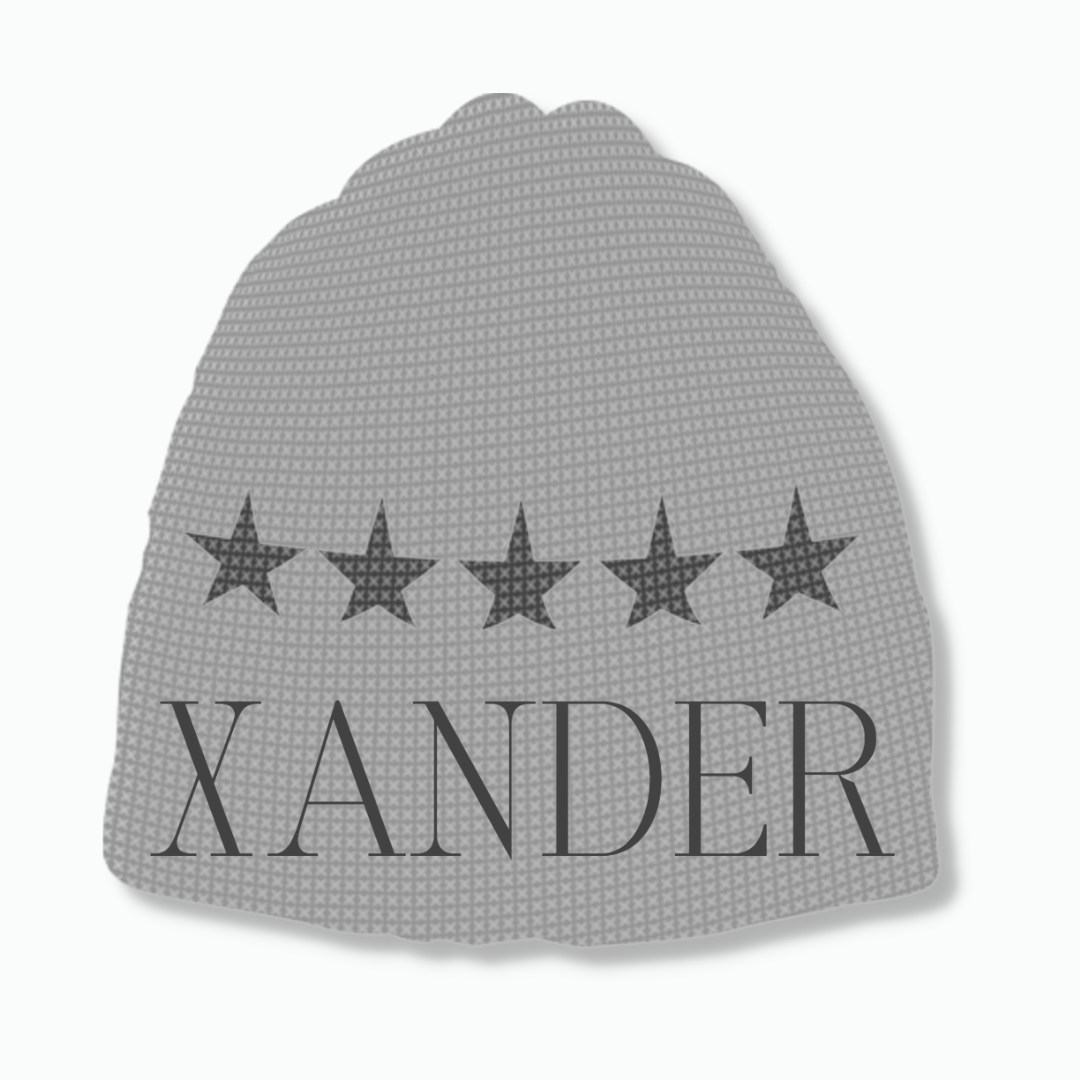 STRING OF STARS HAT - REGULAR OR EARFLAP