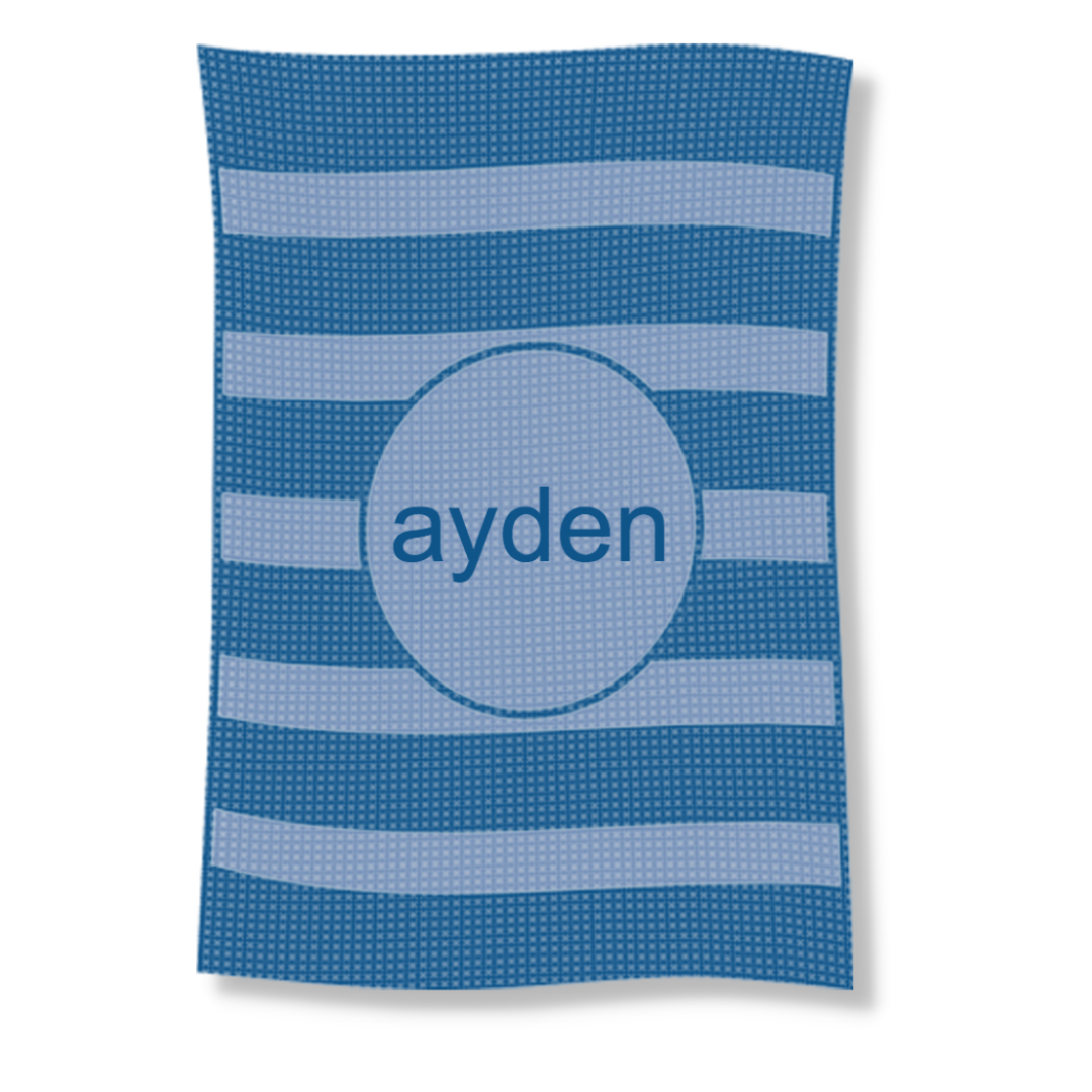 MODERN STRIPE STROLLER BLANKET