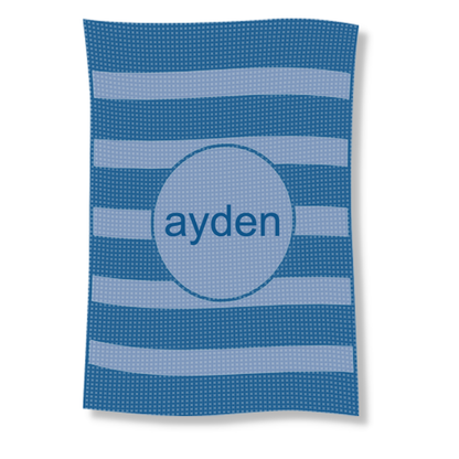MODERN STRIPE STROLLER BLANKET