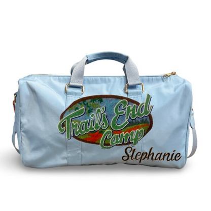 Beaded Camp Duffel Bag