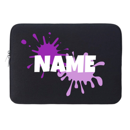 Splatter Personalized Laptop Sleeve