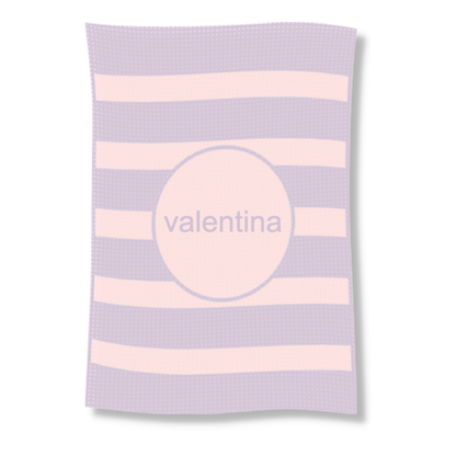 MODERN STRIPE STROLLER BLANKET