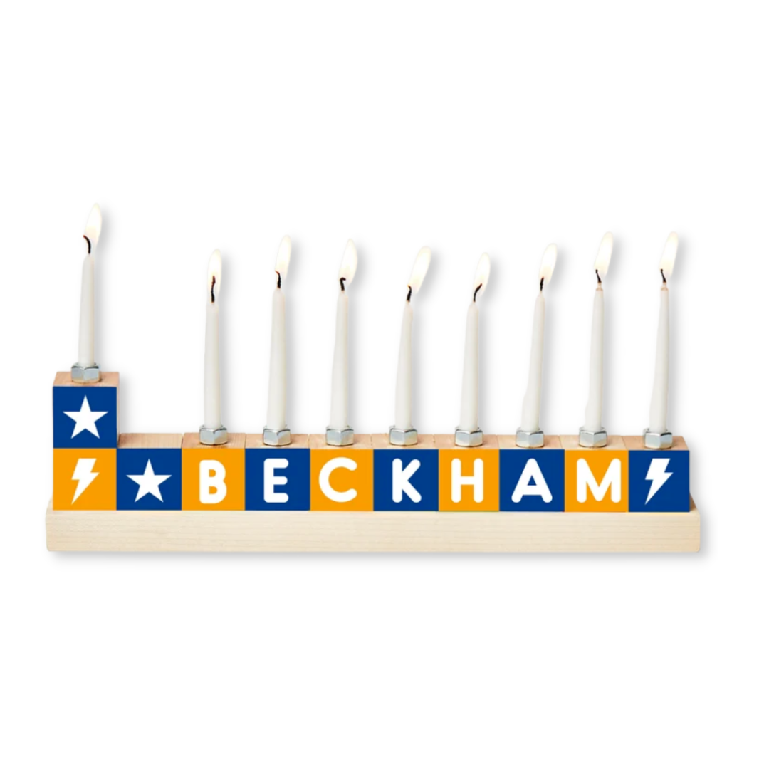 Personalized Children’s Menorah