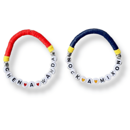 Traditional Disc Camp Colors Bracelet