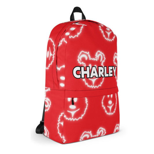 Neon Lights Personalized Camp Backpack