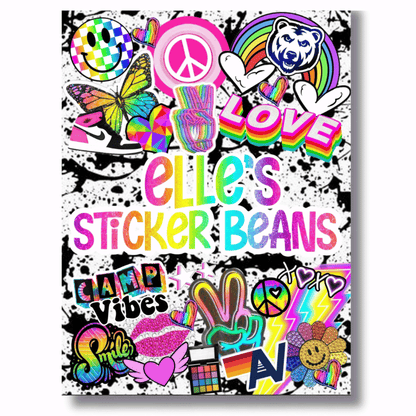 StickerBeans Collectors Book