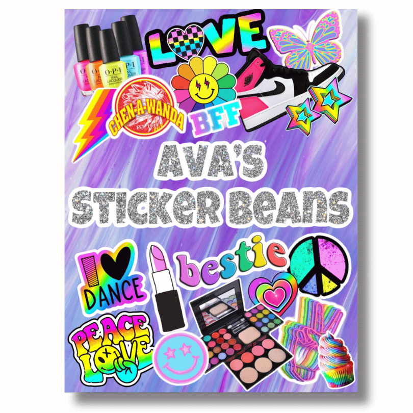 StickerBeans Collectors Book - Peace &amp; Love