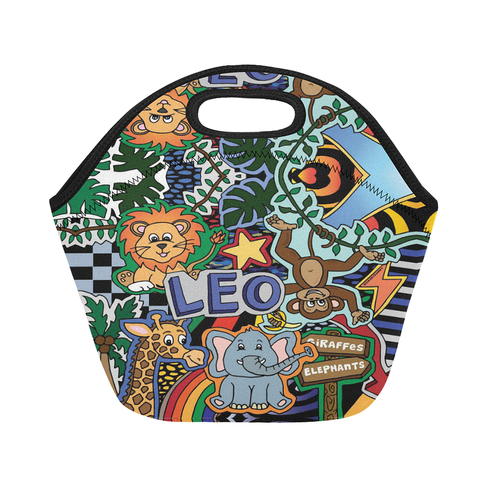 Animal Adventure Lunch Tote