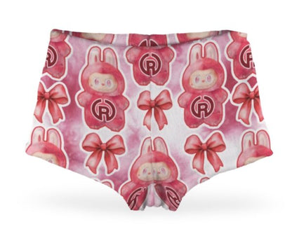 Spirit Labubu Fuzzy Pajama Shorts