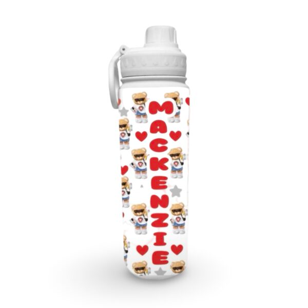 Bears & Hearts – 360 Wrap Water Bottle
