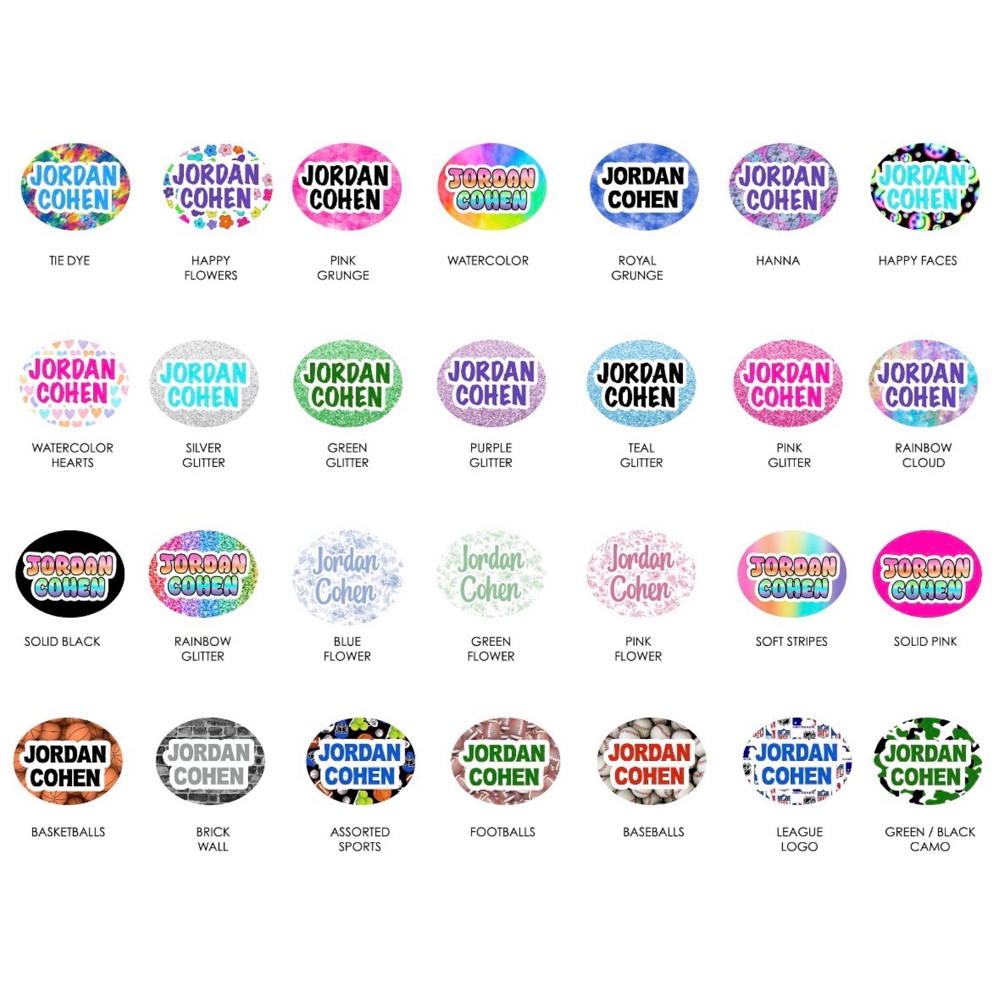 Namedrops - Oval Clothing and Accessory Label Designs (Updated 2026)