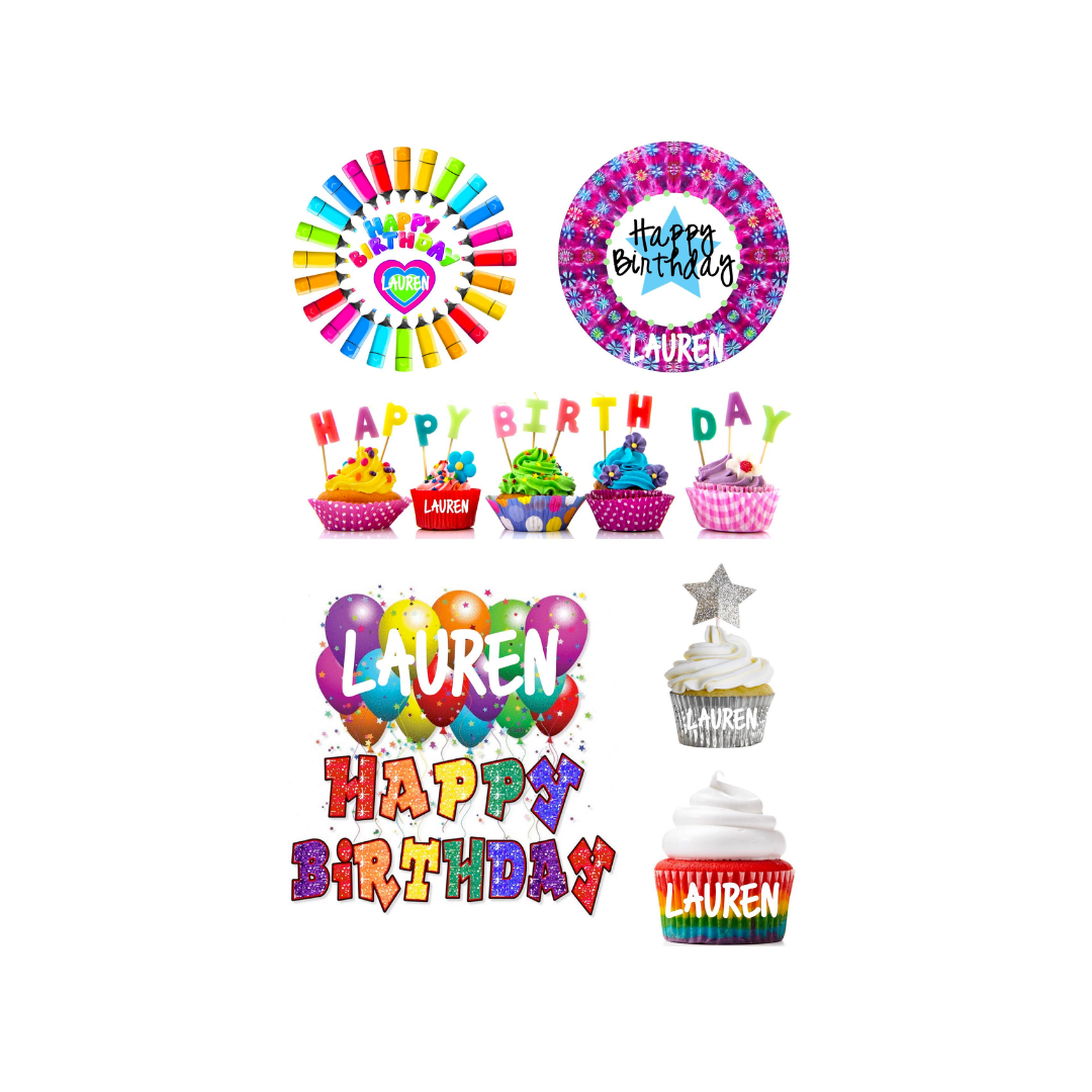 CI-54 Personalized Birthday