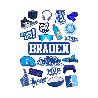 Camp Color Stickers - Boys CRD