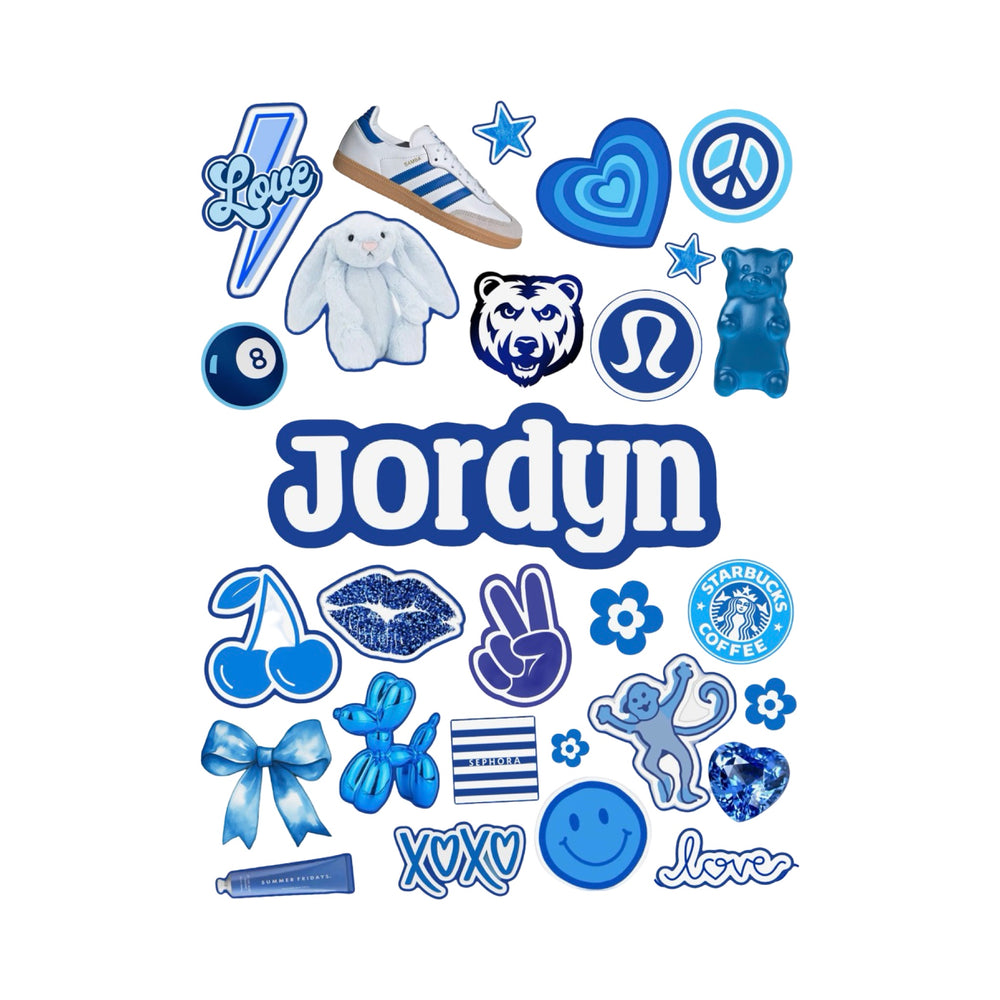 Camp Color Stickers - GIRLS CRD