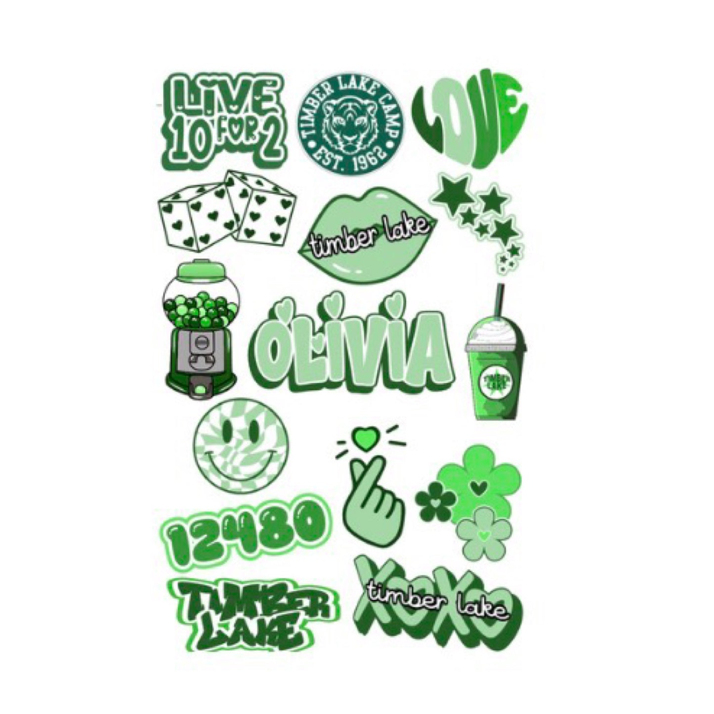 Camp Sticker Sheet (2026) MHN
