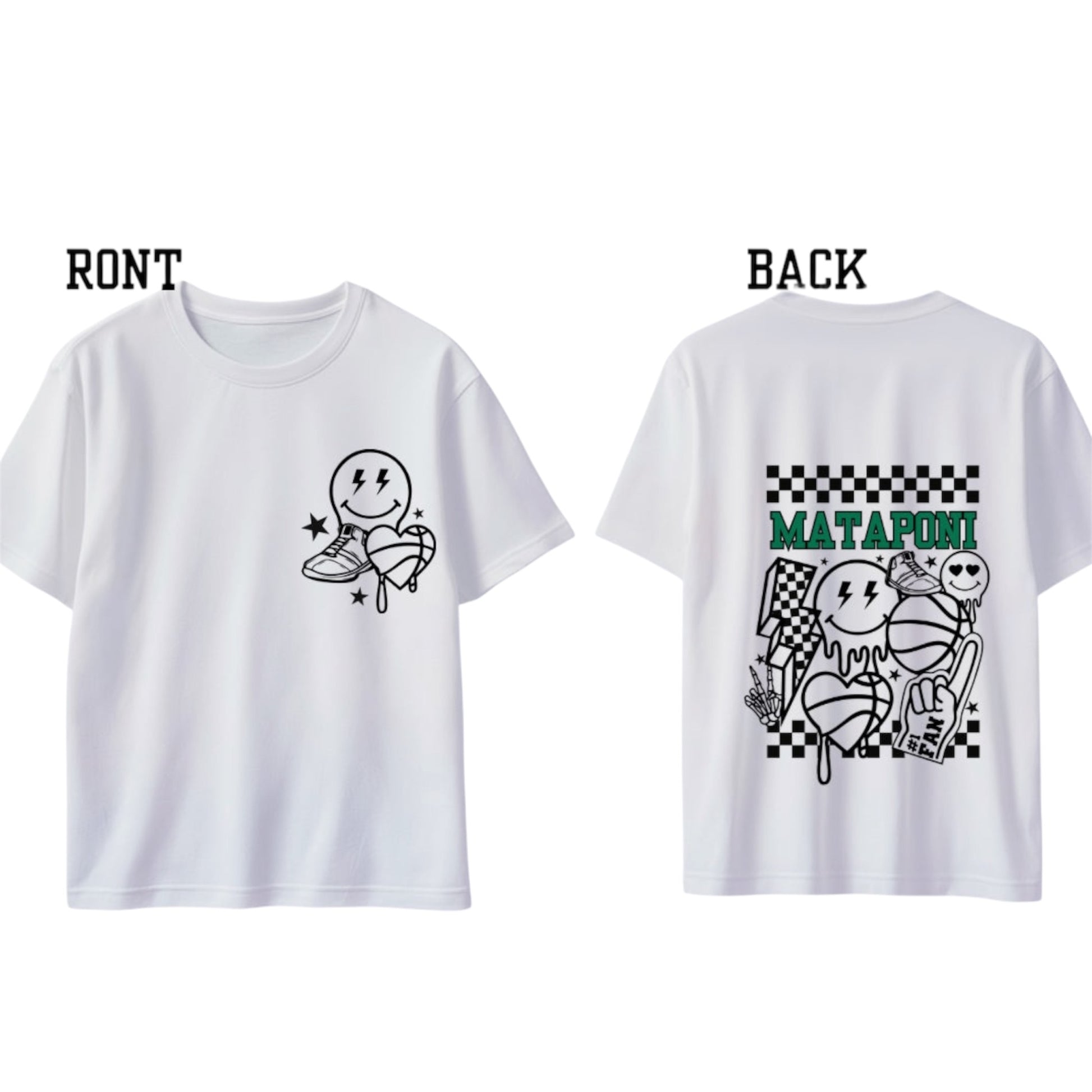 Checkered Chaos Basketball Camp Shirt SSC 2026