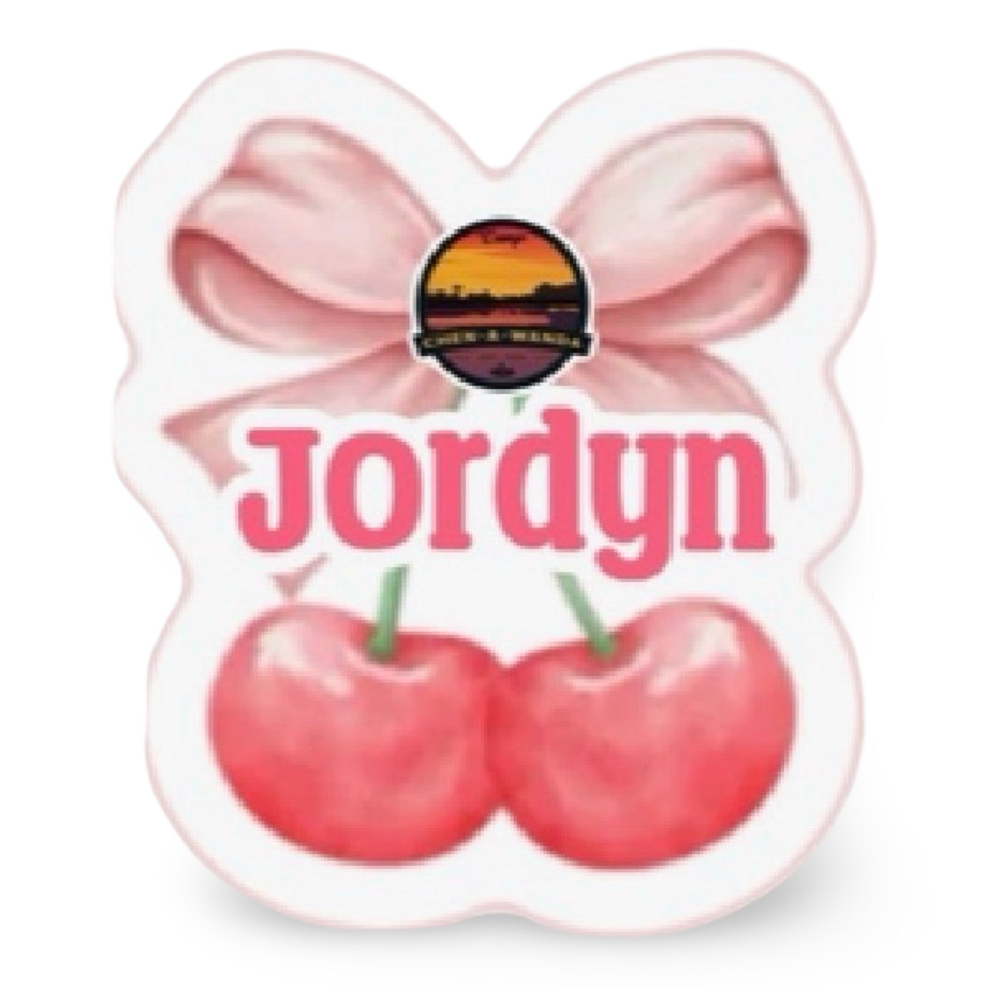 Cherry Pillow with Camp Logo CRD 2026