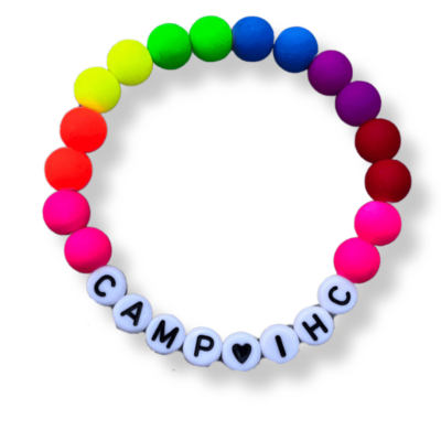 Chunky Neon Bead Bracelet