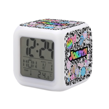 Custom Color Changing Alarm Clock CRD 2026